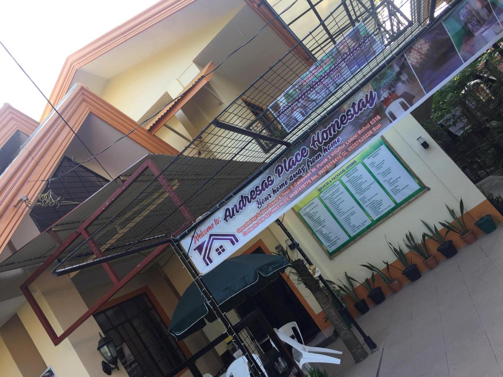 Andresas Homestay Loboc Bagian luar foto